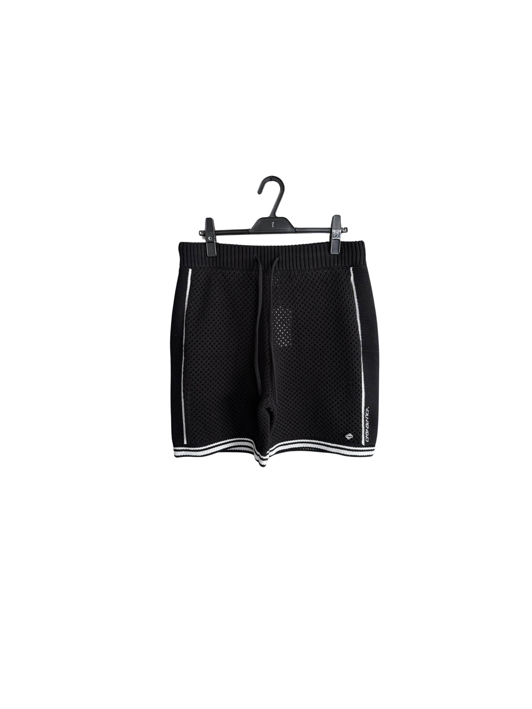 CASABLANCA STRIPED MESH SHORT
