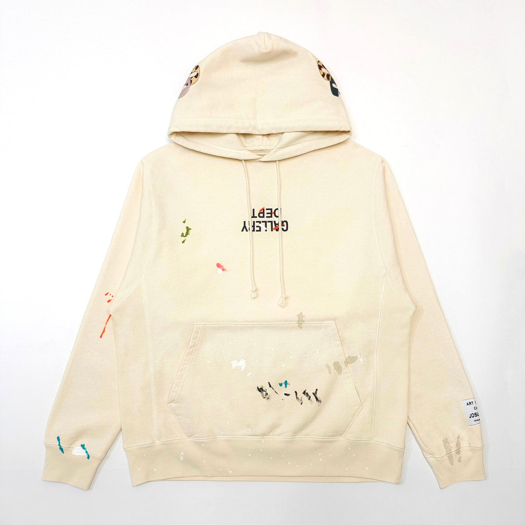 GDEPT CREAM PATCH HOODIE