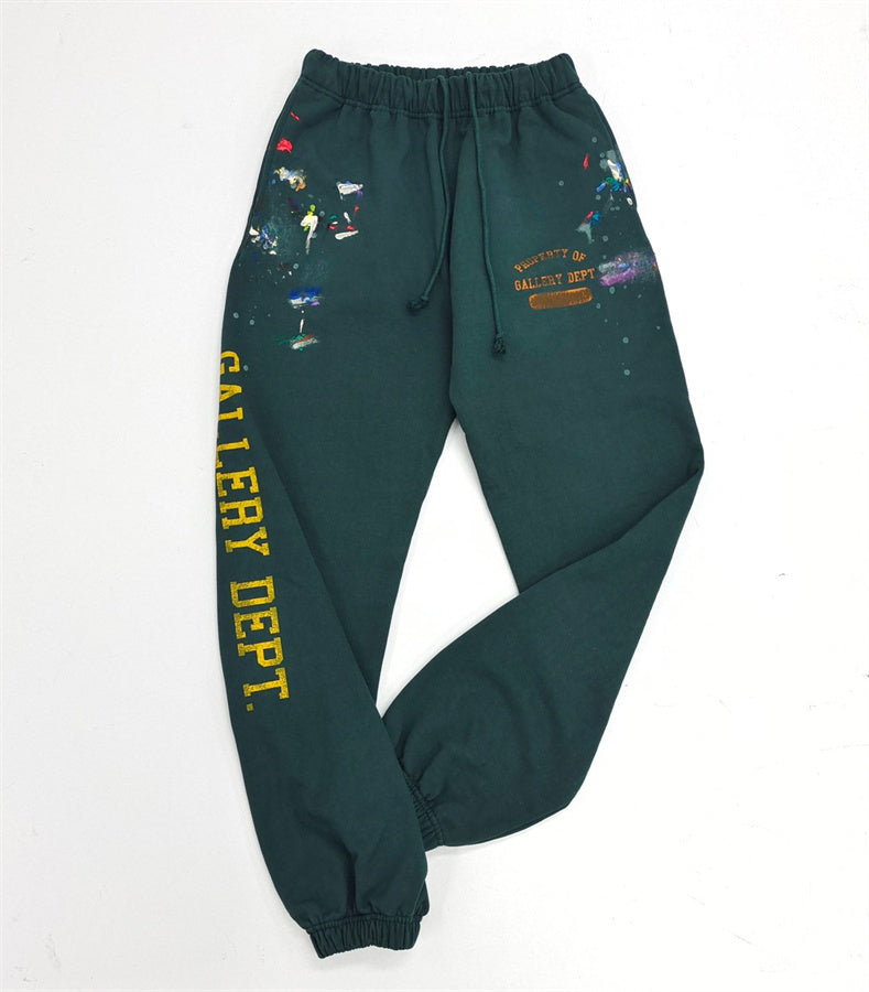 GDEPT GREEN SWEATPANTS
