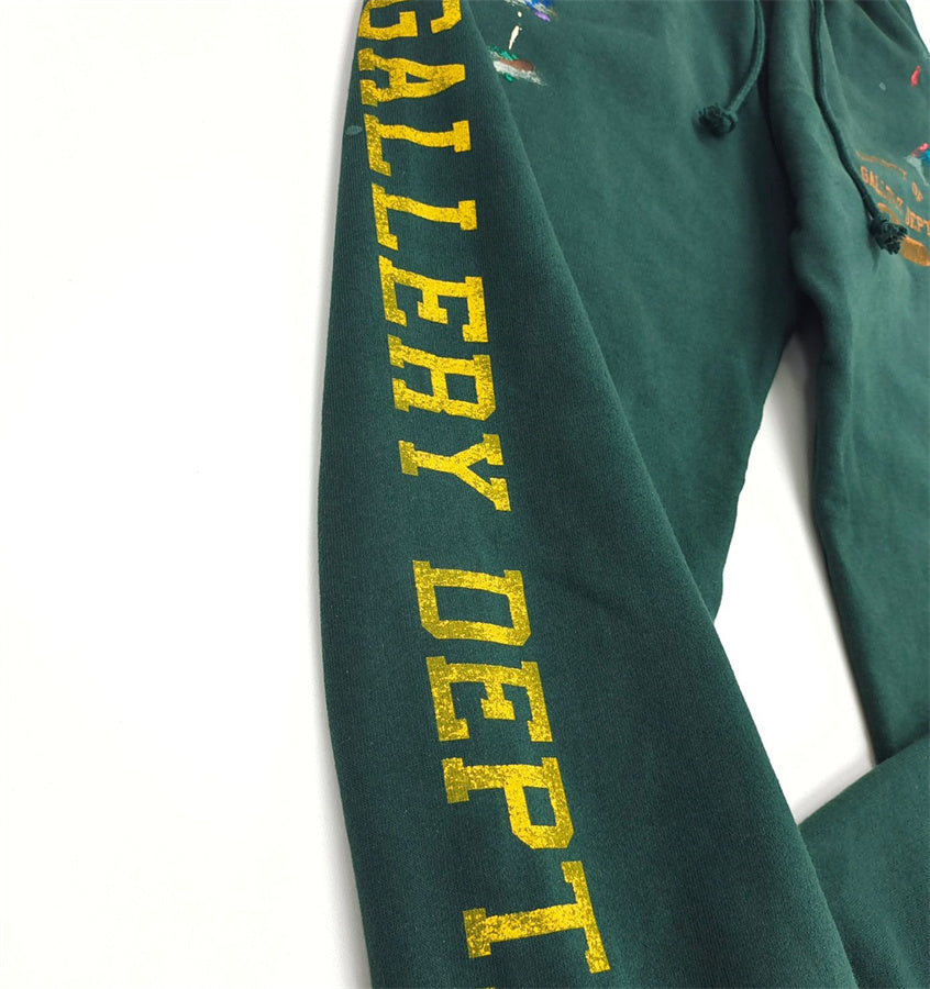 GDEPT GREEN SWEATPANTS